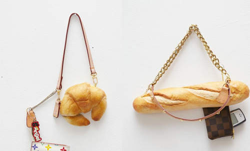 Fashionista cực ngông chuyên biến bánh mì tươi thành túi xách